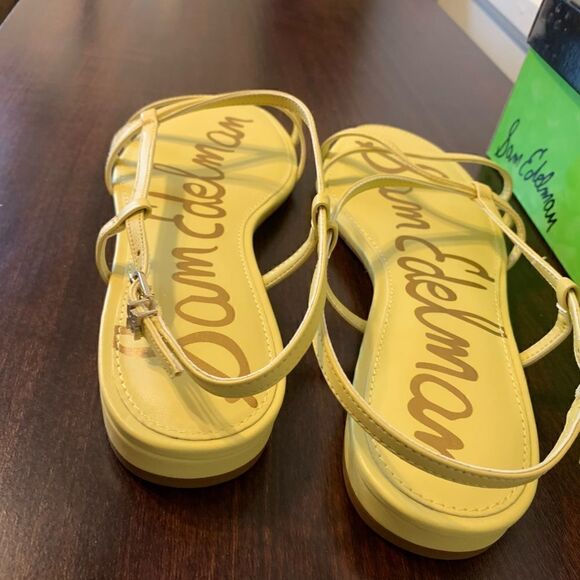 Sam Edelman Teale leather stripe sandal size 8,5 NWT - Picture 10 of 11